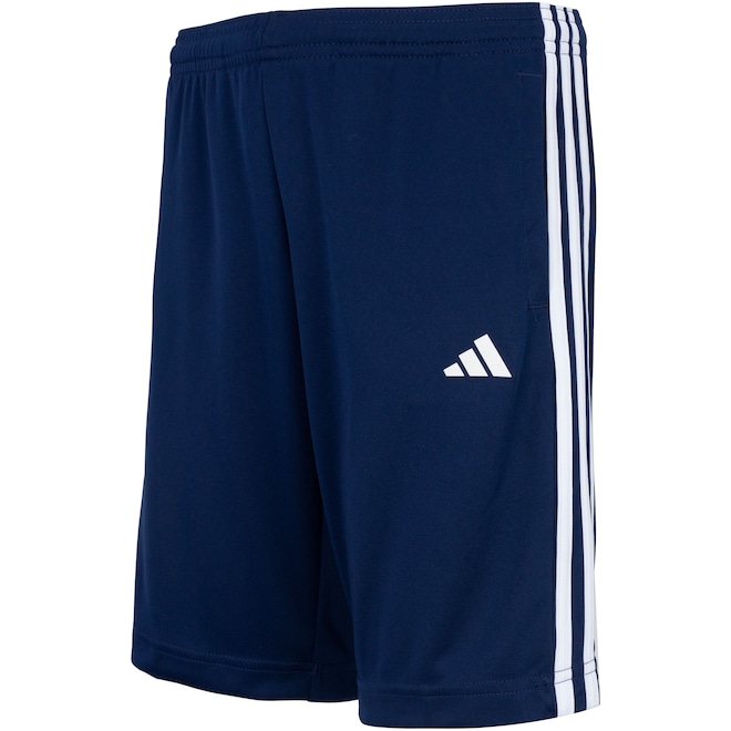 Bermuda Infantil adidas Essentials 3 Listras - Foto 1
