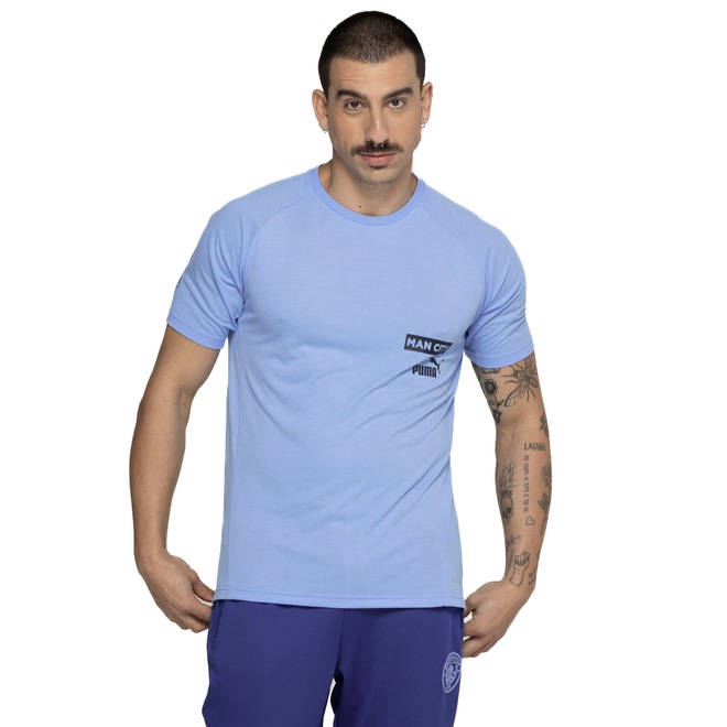 Camiseta Manchester City 23 Masculina Puma - Foto 2