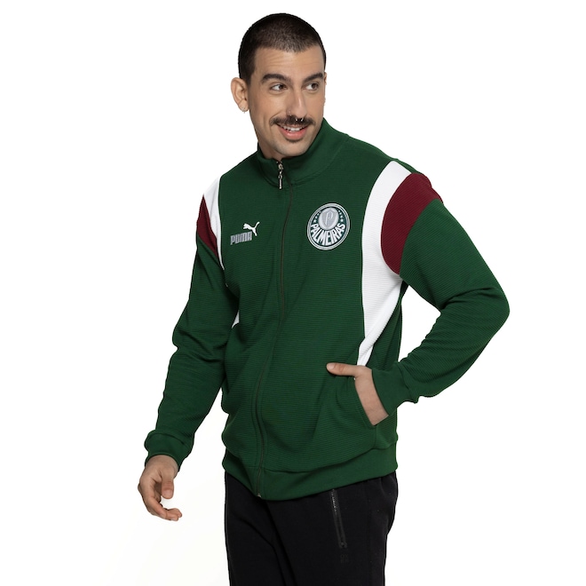 Jaqueta do Palmeiras 23 Puma Track - Masculina - Foto 2