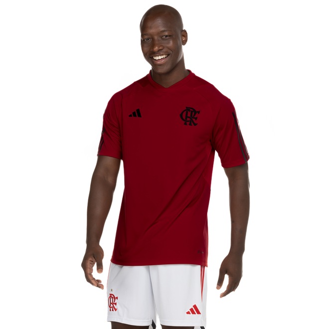Camisa de Treino do Flamengo adidas - Masculina - Foto 2