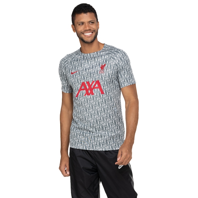 Camisa do Liverpool Nike Masculina Top SS - Foto 2