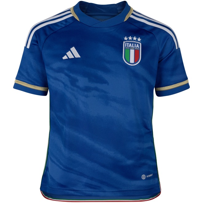 Camisa Seleção da Itália I adidas - Infantil - Foto 1