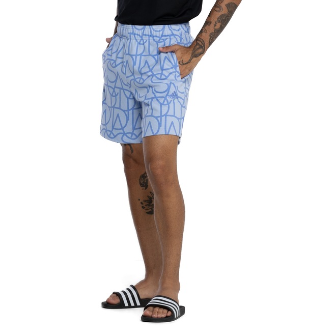 Bermuda Masculina adidas Brand Love - Foto 2