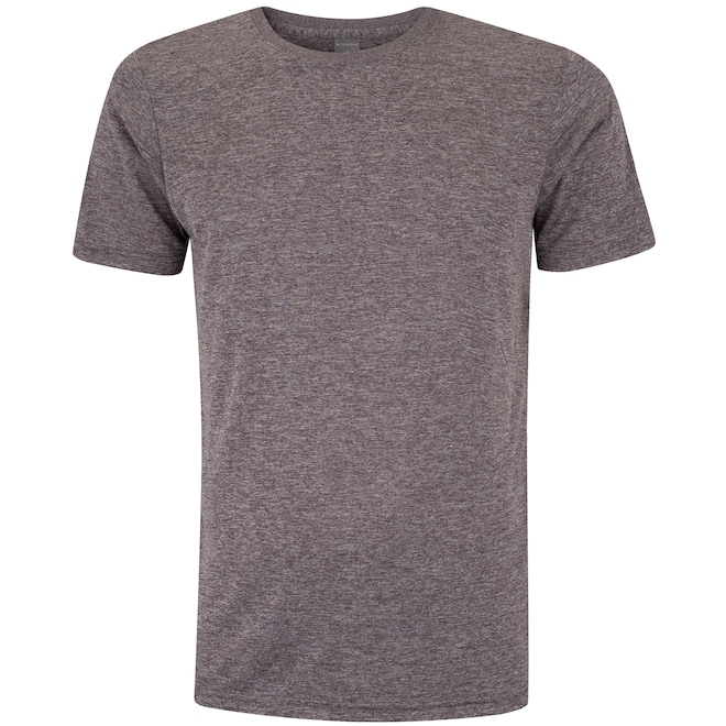 Camiseta Masculina Oxer Manga Curta Malha Mescla Basic - Foto 1