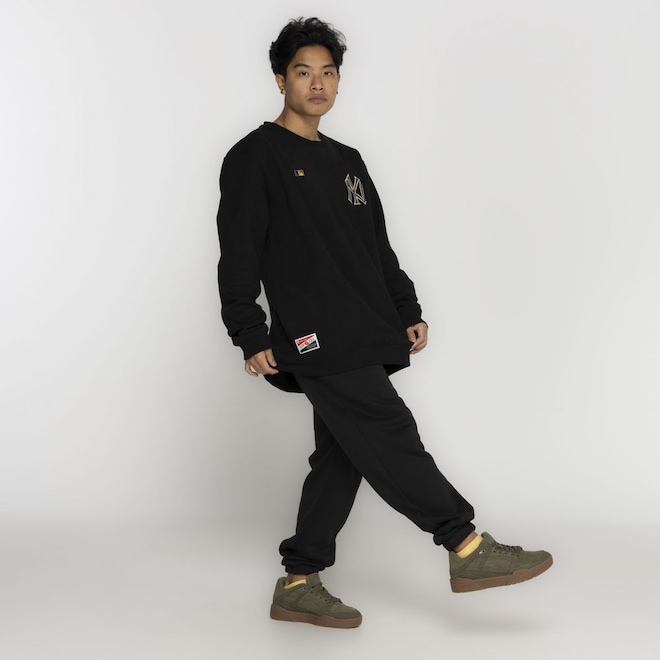 Blusa de Moletom New York Yankees New Era MLB Modern Classic - Foto 1