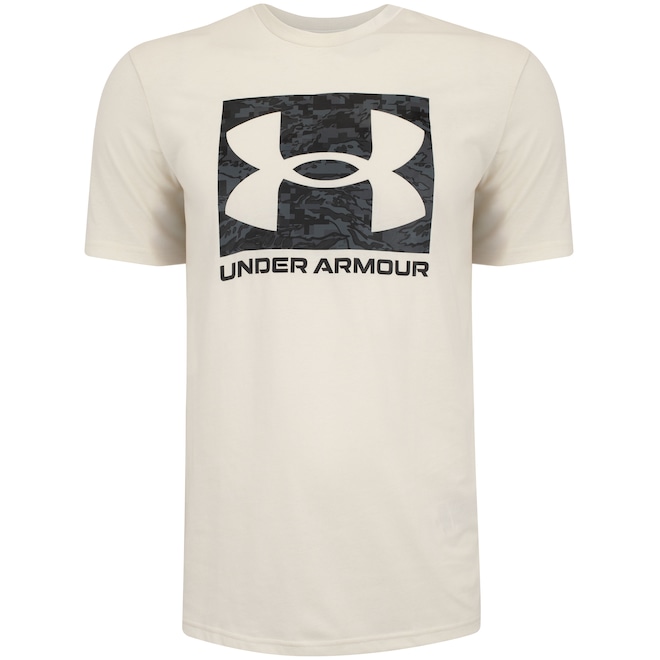 Camiseta Masculina Under Armour Manga Curta Camo Boxed - Foto 1