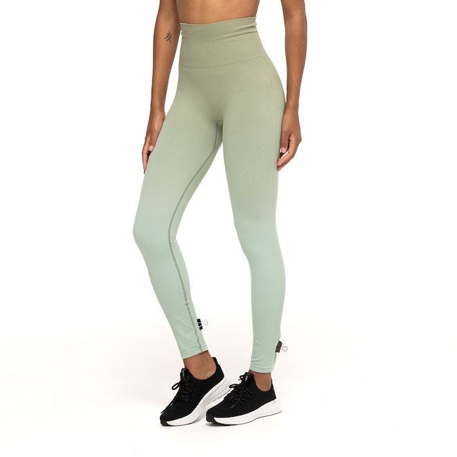Calça Legging Feminina Oxer Cós Alto Degradê - Foto 2