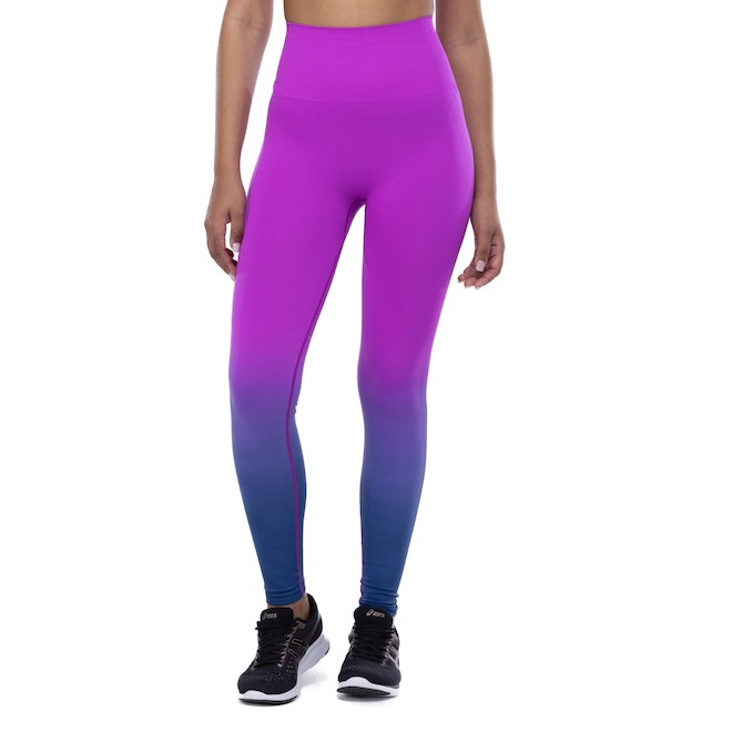 Calça Legging Feminina Oxer Cós Alto Degradê - Foto 2