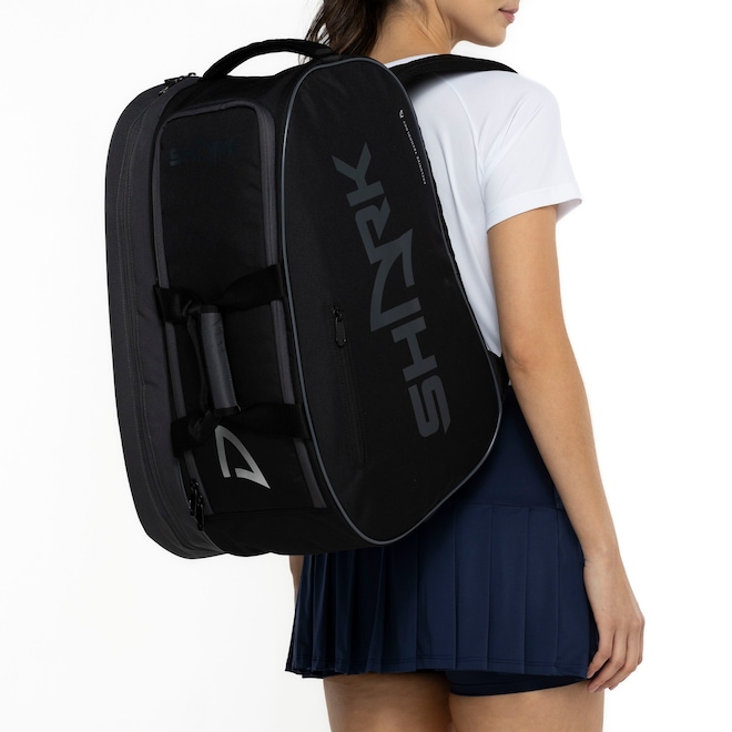 Raqueteira de Beach Tennis Shark 2023 - Foto 1