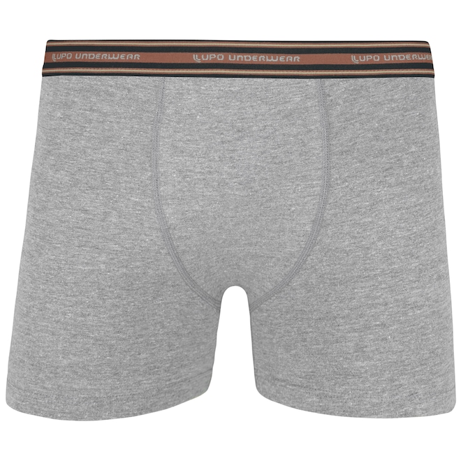 Kit de Cueca Boxer Lupo - Adulto - 2 Unidades - Foto 1