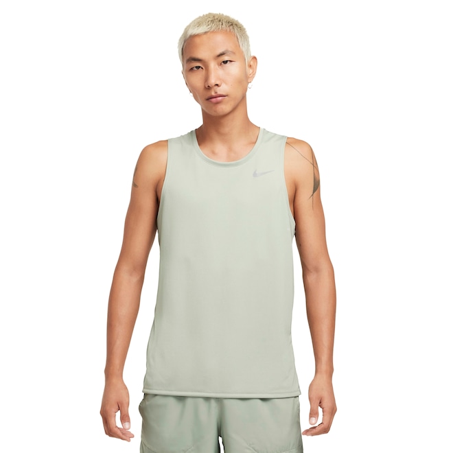 Camiseta Regata Masculina Nike Dri-Fit Miler - Foto 1