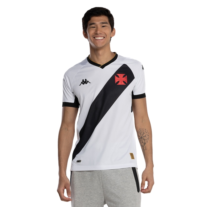 Camisa do Vasco da Gama II 23 Kappa Masculina Jogador Kombat - Foto 2