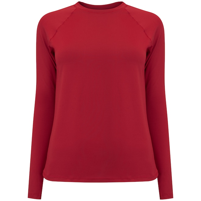 Camiseta Feminina Oxer Manga Longa UV 50+ - Foto 1