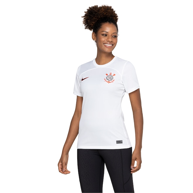 Camisa do Corinthians I 23 Torcedor - Feminina - Foto 2