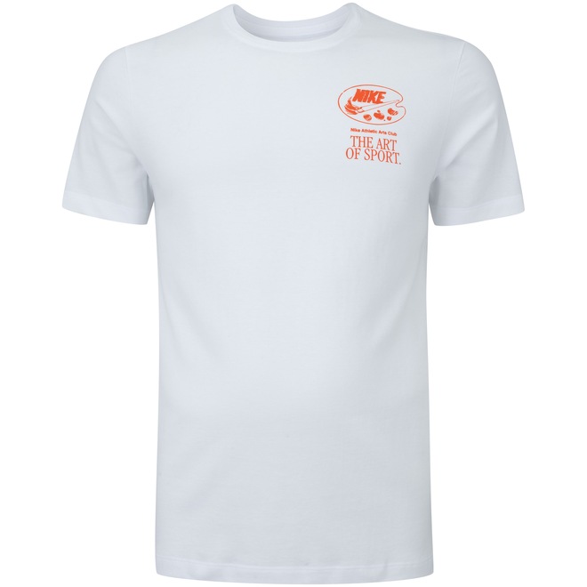 Camiseta Masculina Nike Manga Curta Sportswear Art Is Sp - Foto 1