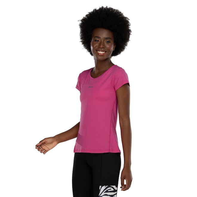 Camiseta Feminina Authen Manga Curta Keepcool Pep - Foto 2