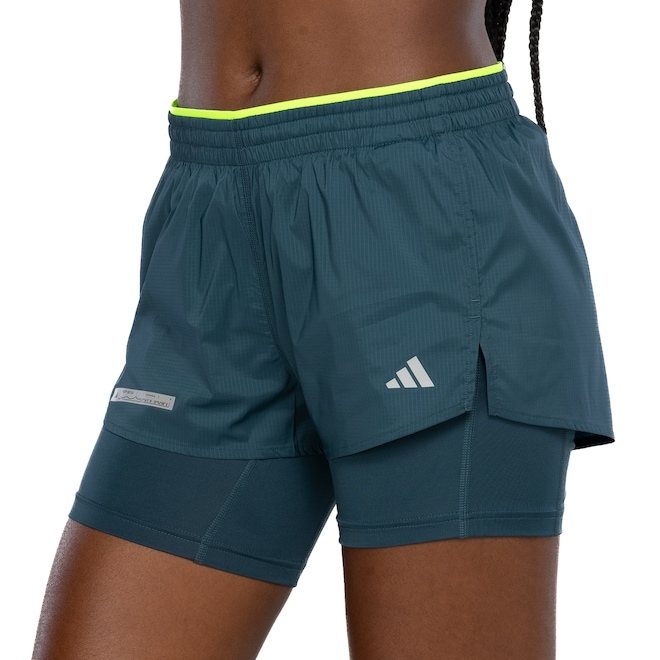 Short Feminino adidas Ulti 2 In 1 - Foto 2