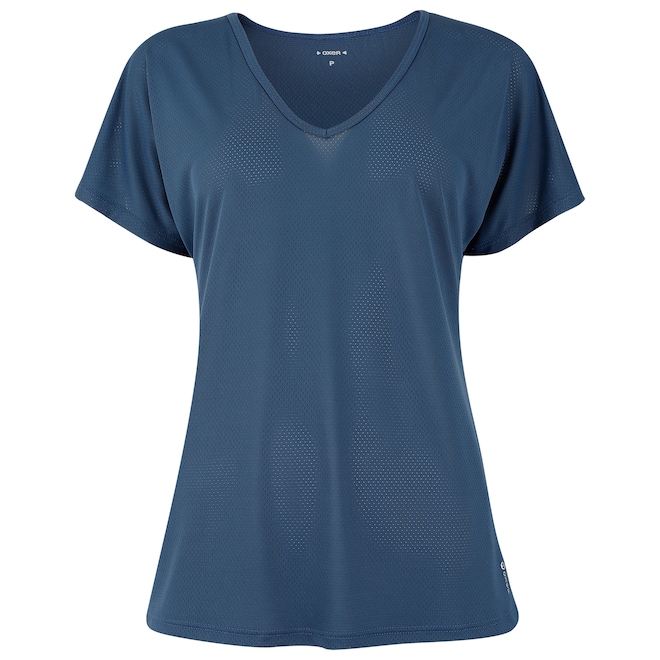 Camiseta Feminina Oxer Decote V - Foto 1