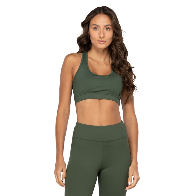 Top Fitness sem Bojo Oxer Média Sustentação Básico Campeão Slim - Adulto - Foto 1