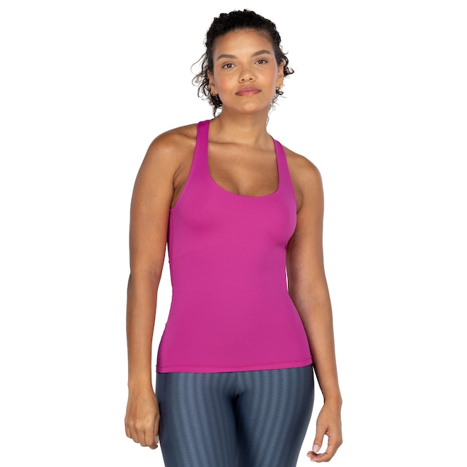 Camiseta Regata Feminina Oxer Alça Cruzada - Foto 2