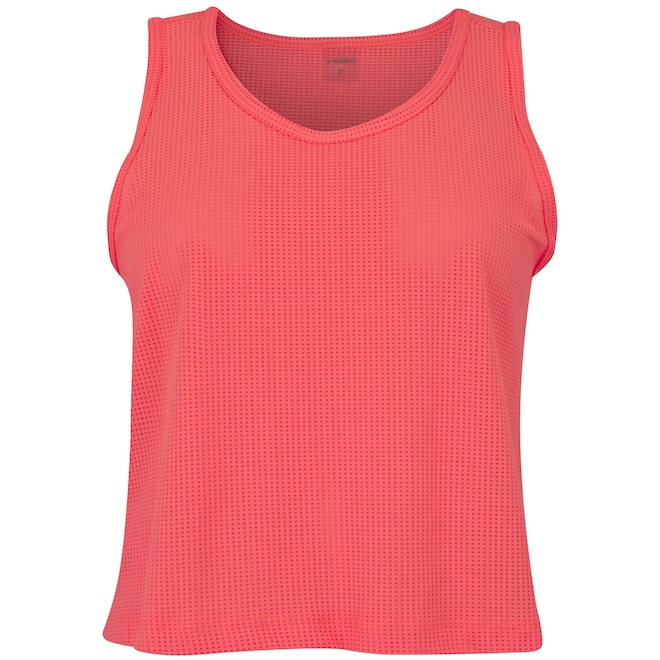 Camiseta Regata Cropped Feminina Oxer Telada - Foto 1
