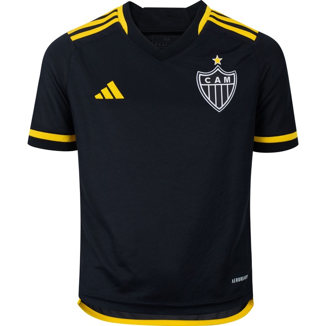 Camisa do Atlético-MG III 23 adidas Infantil Torcedor - Foto 1