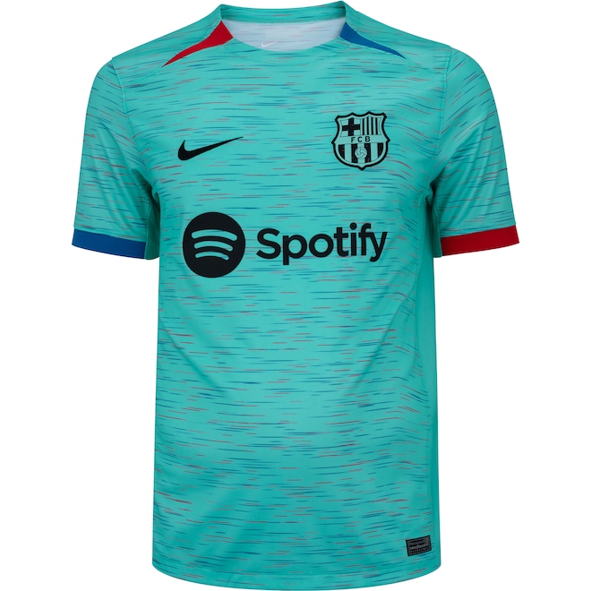 Camisa Barcelona III 23 Nike Masculina Torcedor - Foto 1