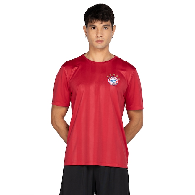 Camiseta Masculina Bayern de Munique Embossed - Foto 2
