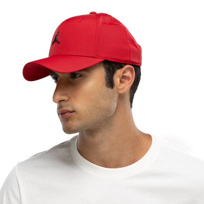 Boné Aba Curva Jordan Nike Strapback Basquete Rise Cap S CB MRL Jumpman - Adulto - Foto 1