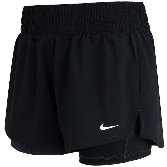 Short Feminino Nike Dri-Fit One MR 3IN 2N1 - Foto 1