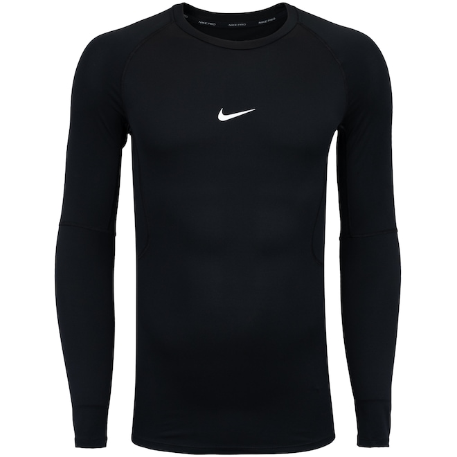 Camiseta Masculina Nike Manga Longa Dri-Fit Tight TOP LS - Foto 1