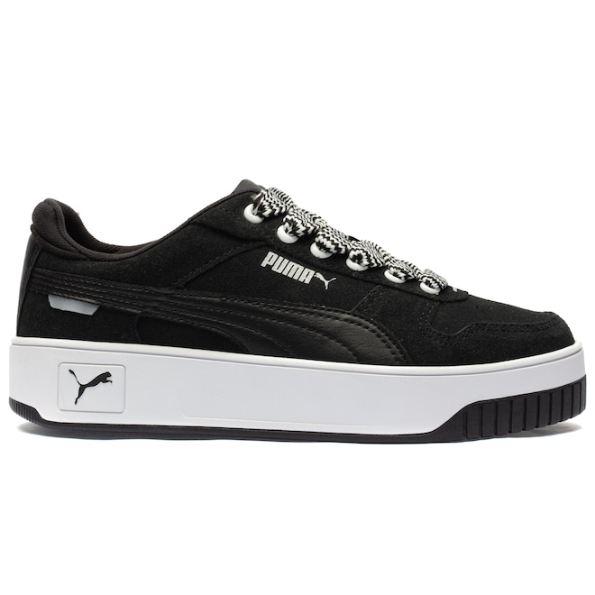 Tênis Puma Carina Street Thick Laces - Feminino - Foto 1
