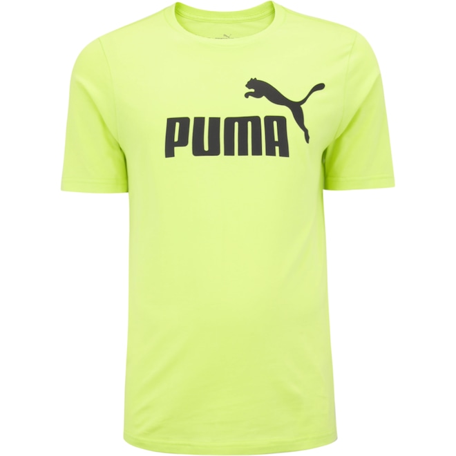 Camiseta Puma Masculina Manga Curta Essentials Logo Tee - Foto 1