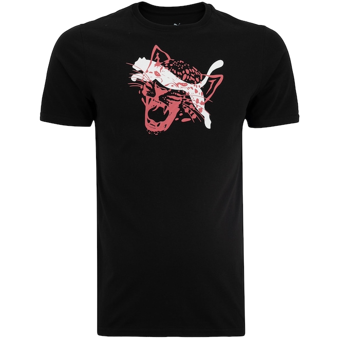 Camiseta Masculina Puma Training Cat Tee - Foto 1