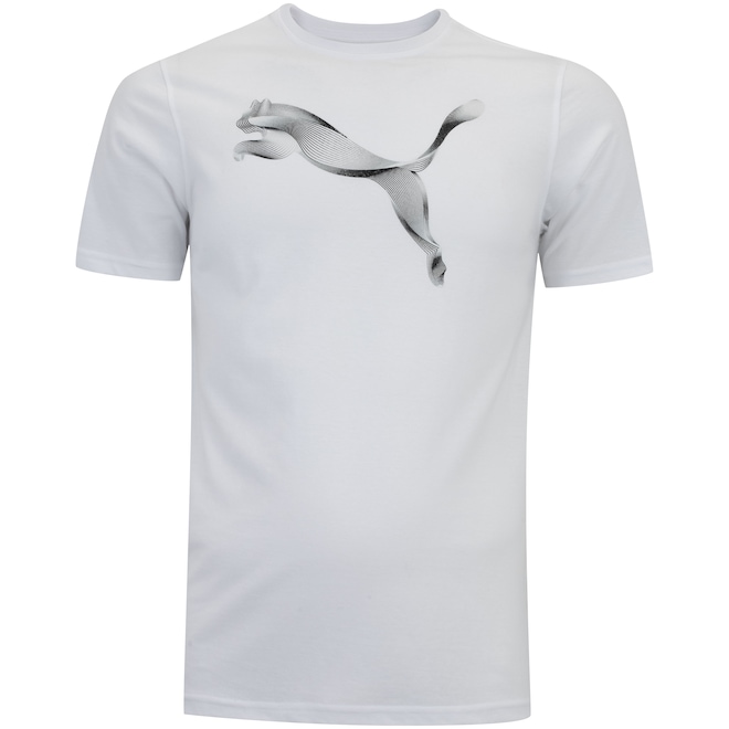 Camiseta Masculina Puma Training Graphic Cat - Foto 1