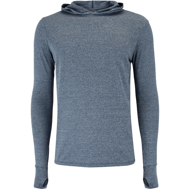 Camiseta Masculina Oxer Manga Longa com Capuz - Foto 1