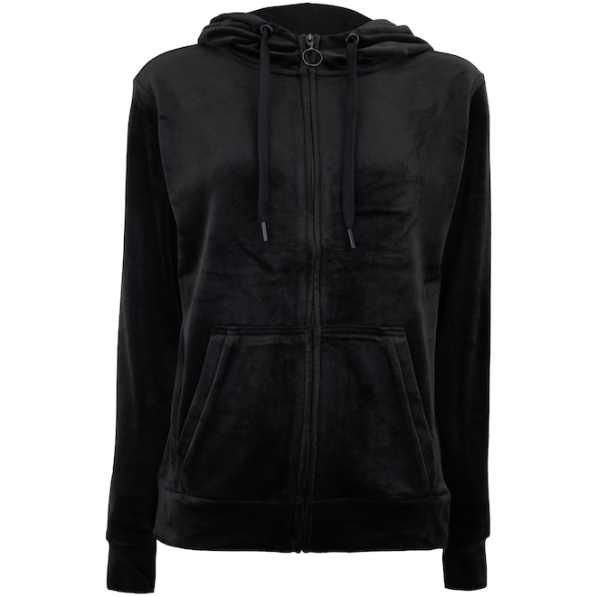 Jaqueta Feminina Oxer com Capuz Plush Cap Bex - Foto 2