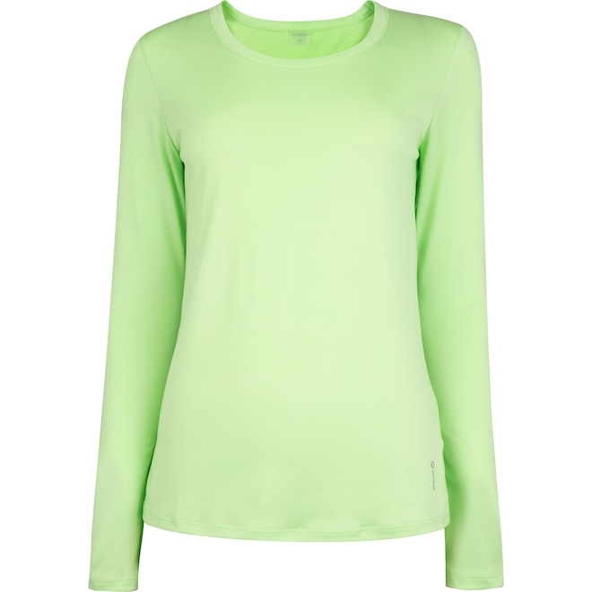 Camiseta Feminina Oxer Manga Longa Peach Touch - Foto 2