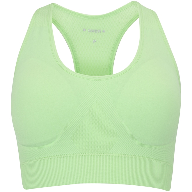 Top Fitness com Bojo Removível Oxer Baixa Sustentação Nadador Sem Costura Adulto - Foto 1