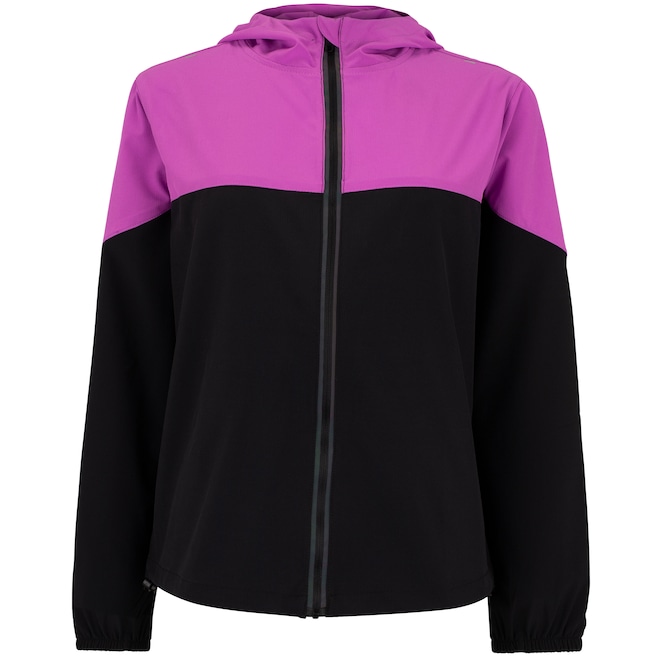 Jaqueta Feminina Oxer com Capuz Recortada Packable Refletivo - Foto 1