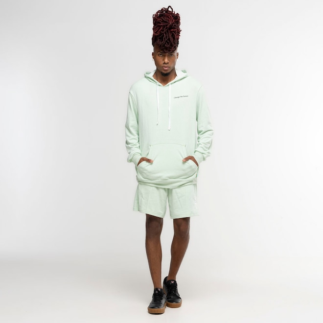 Blusão Fila com Capuz Change The Future - Foto 1