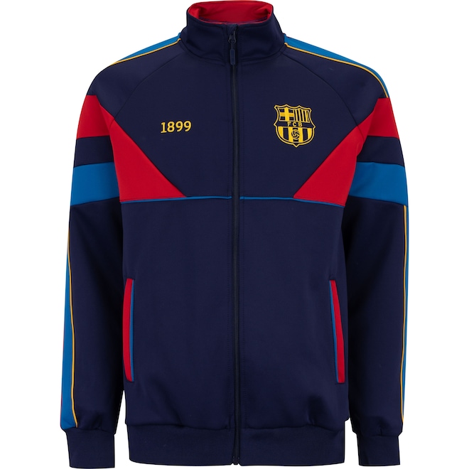 Jaqueta do Barcelona Masculina Retrô - Foto 1