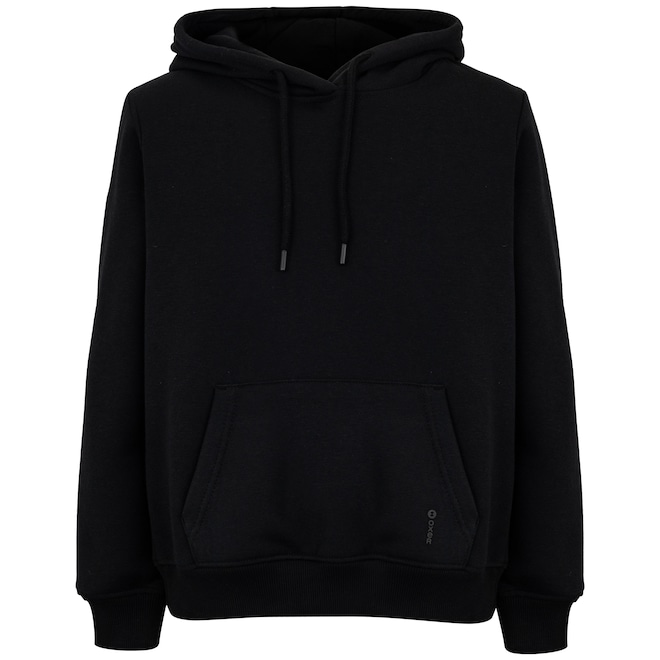 Blusão de Moletom Infantil Oxer com Capuz Canguru - Foto 1