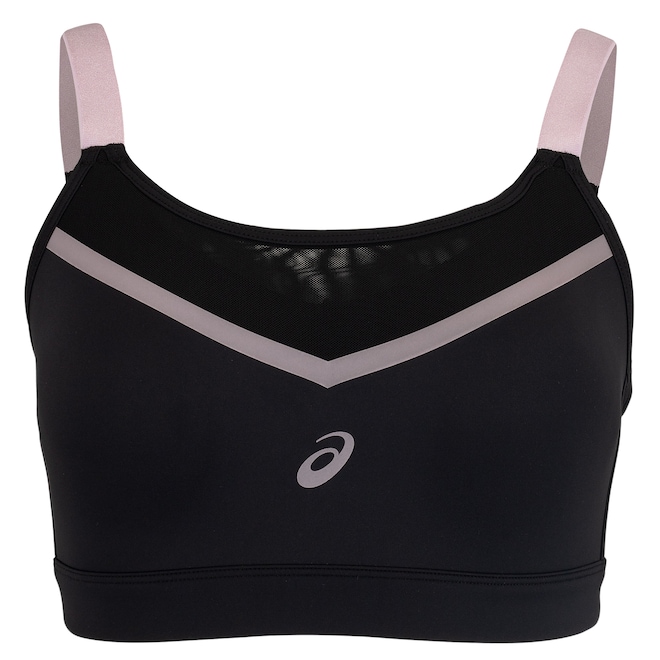 Top Fitness com Bojo Fixo ASICS Alta Sustentação Manta - Foto 1