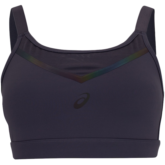 Top Fitness com Bojo Fixo ASICS Alta Sustentação Manta - Foto 1