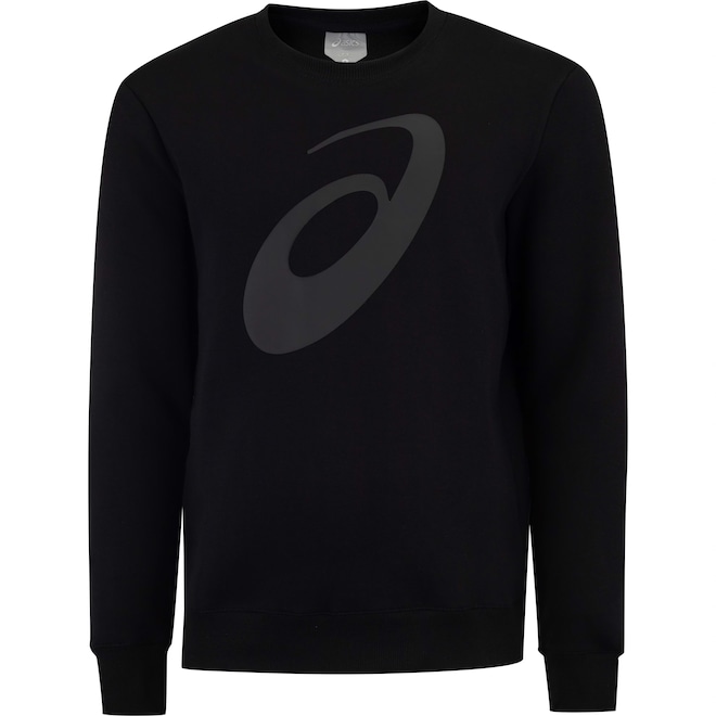 Blusão Masculino ASICS sem Capuz Moletom Careca com Espíral - Foto 1