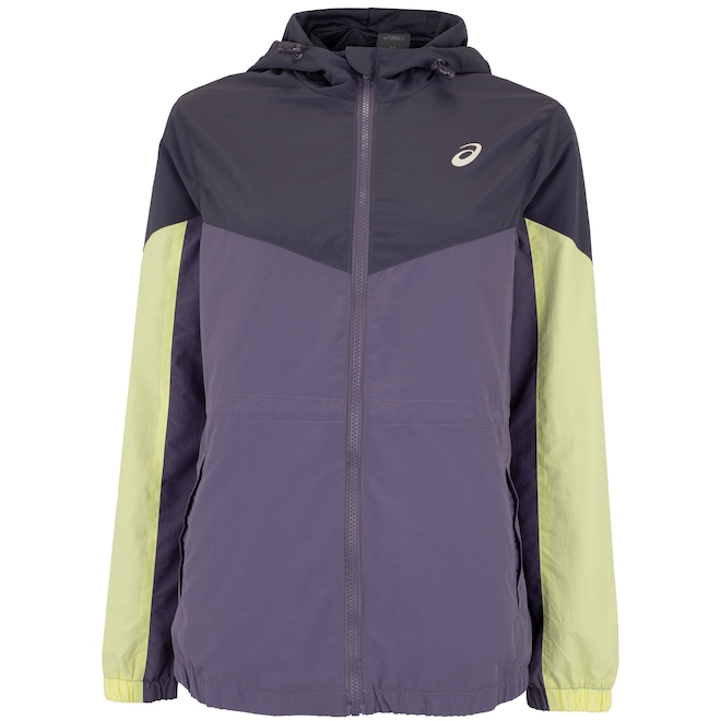 Jaqueta Feminina ASICS com Capuz Recortes - Foto 1