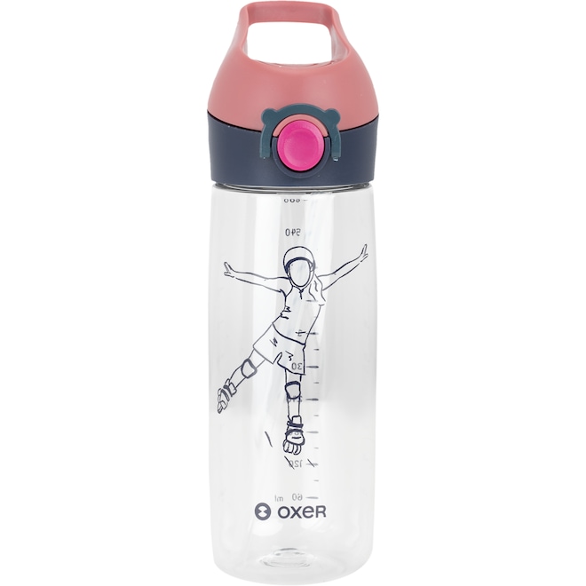 Garrafa Oxer Infantil 600Ml - Foto 1