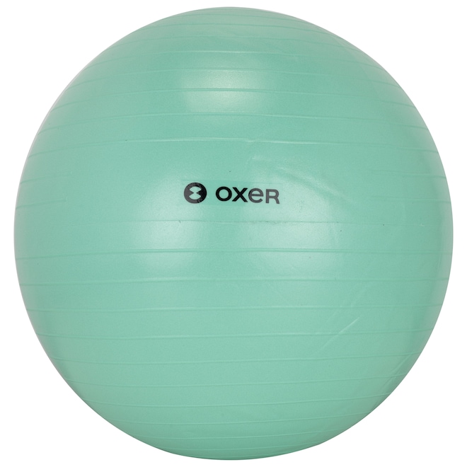 Bola de Pilates Oxer com Bomba de Enchimento Ginástica 55cm - Foto 1