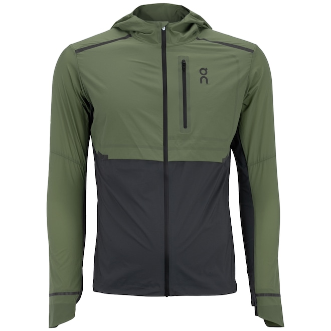 Jaqueta Corta-Vento Masculina On Running com Capuz Weather - Foto 1